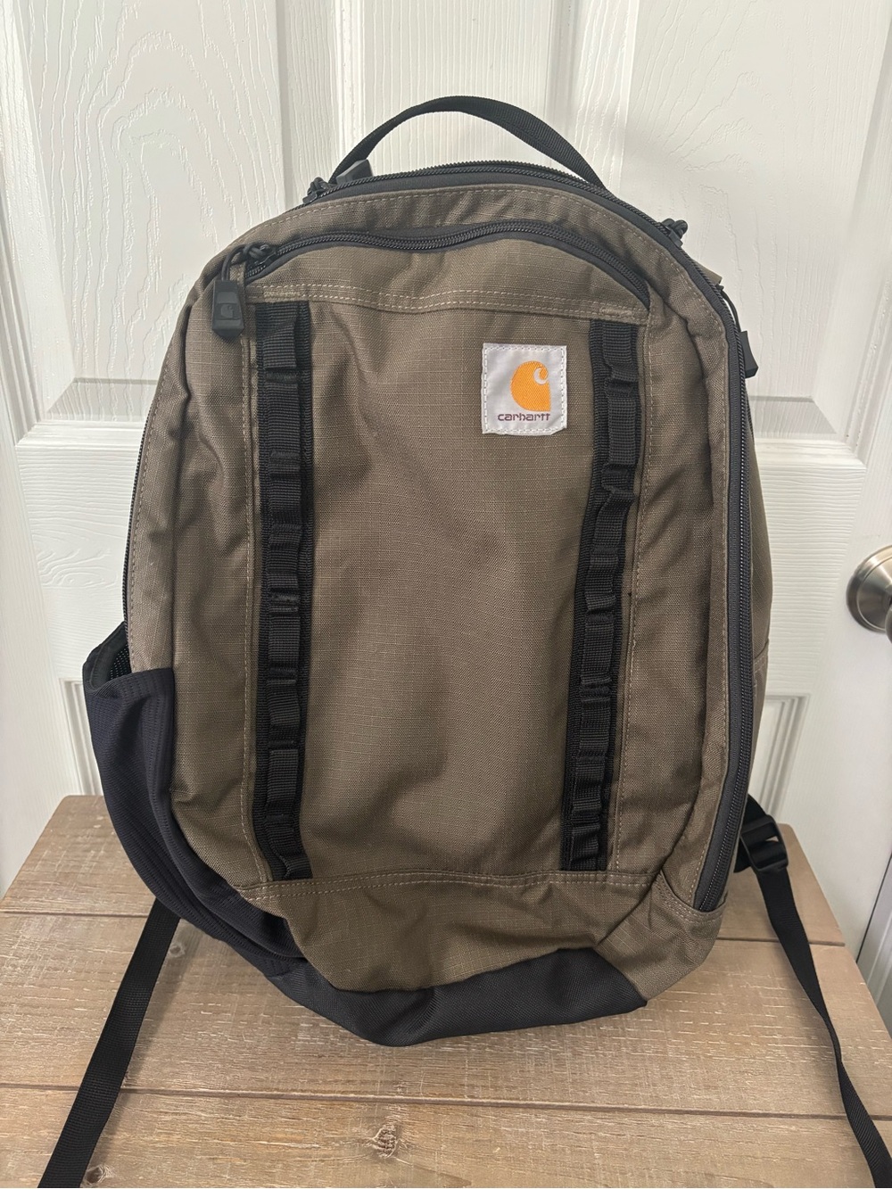 Carhartt Olive/Tan Men’s Utility Backpack with Black Accents